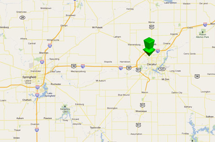 Decatur Manor Healthcare Map